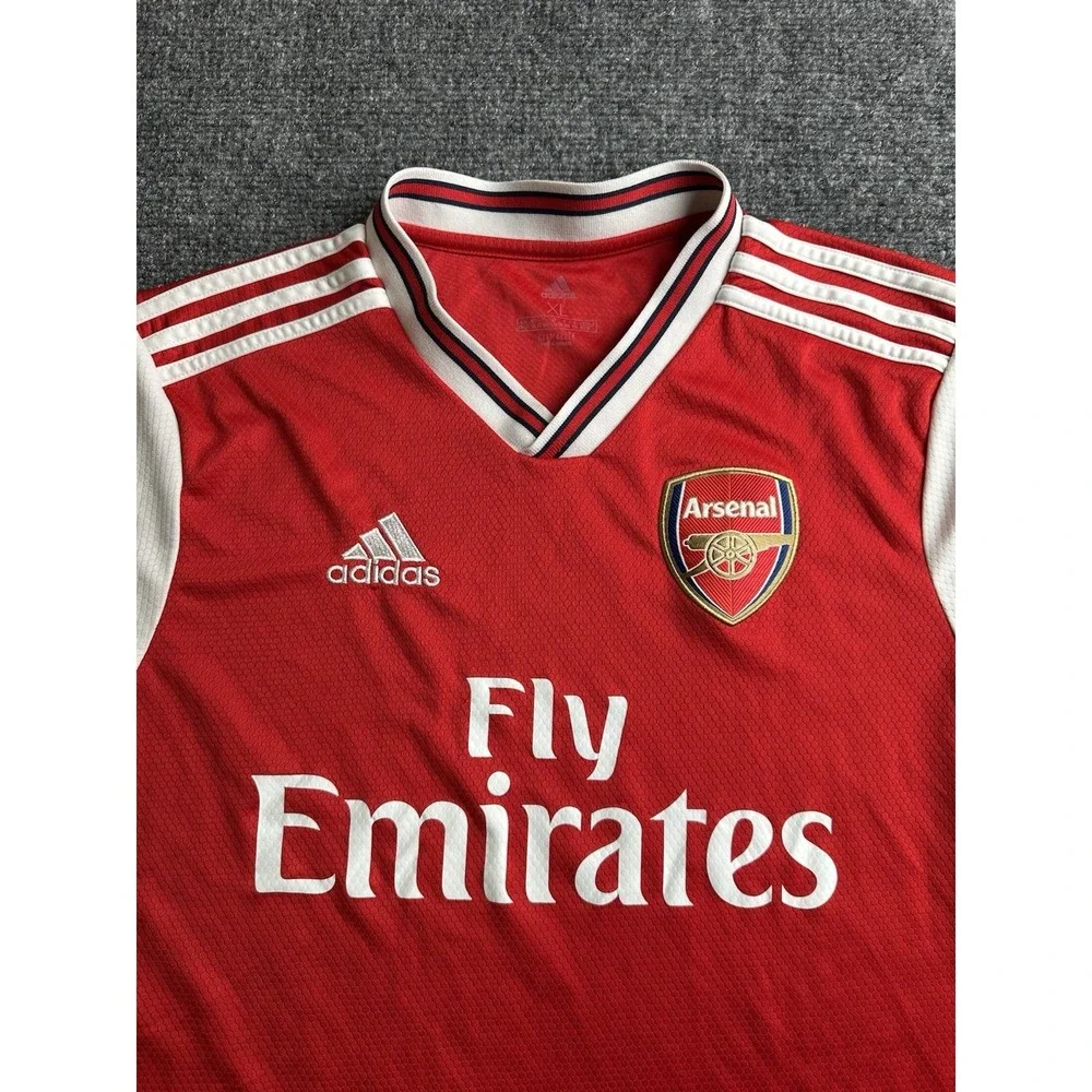 Boys Soccer Jersey Adidas Arsenal 2019-20 Fly Emirates, Size 15-16 Years